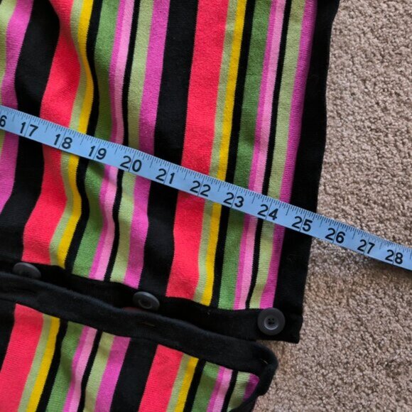 Jones New York Beach Coastal Nautical Preppy Old Money Striped Cardigan 1X - Picture 5 of 7